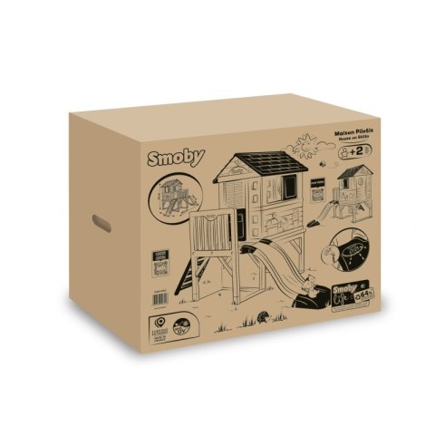 Smoby Domek Na Palach Ze Zjeżdżalnią Smoby Domek Na Palach Ze Zjeżdżalnią