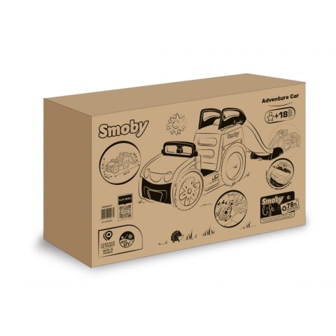 Smoby Samochód Przygód 3w1 Smoby Samochód Przygód 3w1