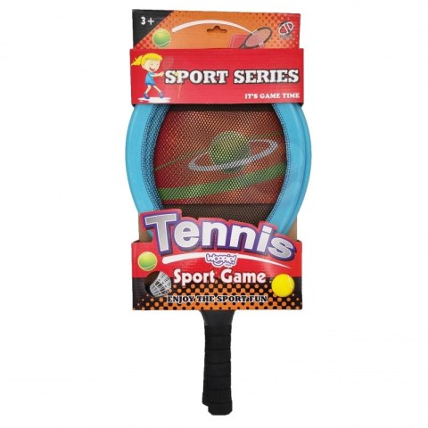 WOOPIE Duże Rakietki do Tenisa Badminton dla Dzieci Zestaw + Piłka Lotka WOOPIE Duże Rakietki do Tenisa Badminton dla Dzieci Zestaw + Piłka Lotka