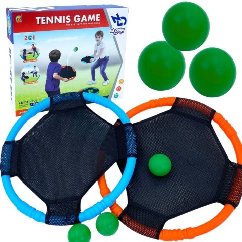 WOOPIE Gra Zręcznościowa 2w1 Tennis Frisbee WOOPIE Gra Zręcznościowa 2w1 Tennis Frisbee