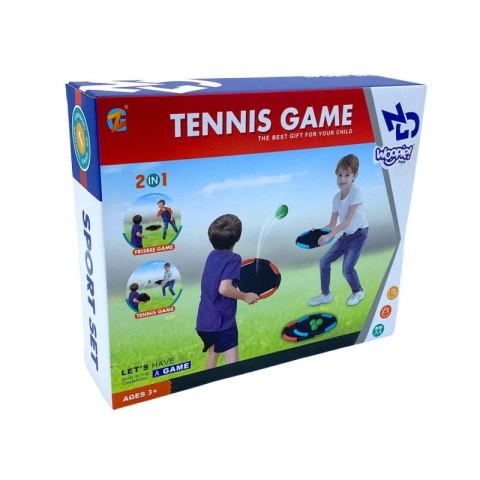 WOOPIE Gra Zręcznościowa 2w1 Tennis Frisbee WOOPIE Gra Zręcznościowa 2w1 Tennis Frisbee
