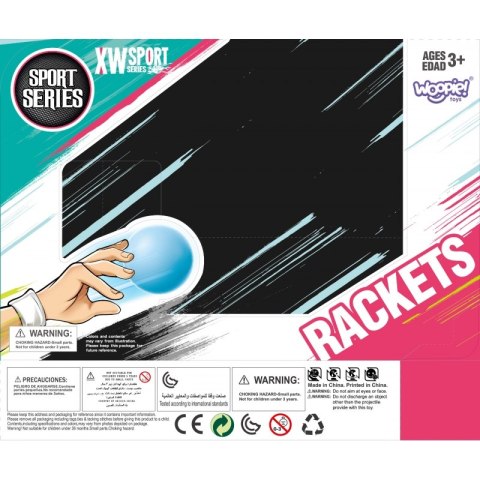 WOOPIE Gra Zręcznościowa CATCH BALL 2 Paletki + 2 Piłki WOOPIE Gra Zręcznościowa CATCH BALL 2 Paletki + 2 Piłki