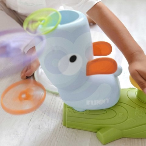 WOOPIE Gra Zręcznościowa Złap Frisbee Wyrzutnia Dysków WOOPIE Gra Zręcznościowa Złap Frisbee Wyrzutnia Dysków