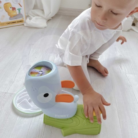 WOOPIE Gra Zręcznościowa Złap Frisbee Wyrzutnia Dysków WOOPIE Gra Zręcznościowa Złap Frisbee Wyrzutnia Dysków