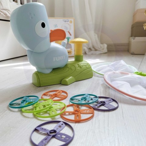 WOOPIE Gra Zręcznościowa Złap Frisbee Wyrzutnia Dysków WOOPIE Gra Zręcznościowa Złap Frisbee Wyrzutnia Dysków