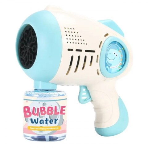 WOOPIE Pistolet do Robienia Baniek Mydlanych Dino Niebieski WOOPIE Pistolet do Robienia Baniek Mydlanych Dino Niebieski