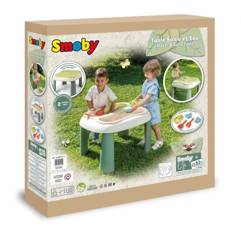 Smoby Stolik Do Zabawy Wodą i Piaskiem Smoby Stolik Do Zabawy Wodą i Piaskiem