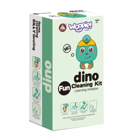 WOOPIE Interaktywny Odkurzacz Dino 3w1 Funkcja Ssania Światło Dźwięk WOOPIE Interaktywny Odkurzacz Dino 3w1 Funkcja Ssania Światło Dźwięk