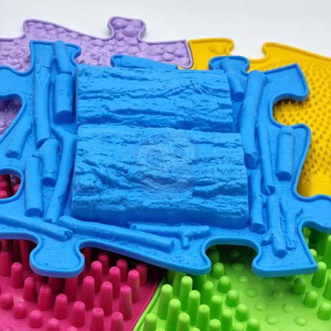 WOOPIE Mata Sensoryczna Ortopedyczna Puzzle 5 el. WOOPIE Mata Sensoryczna Ortopedyczna Puzzle 5 el.