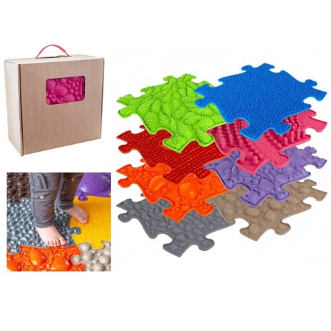 WOOPIE Mata Sensoryczna Ortopedyczna Puzzle 8 el. WERSJA-1A WOOPIE Mata Sensoryczna Ortopedyczna Puzzle 8 el. WERSJA-1A