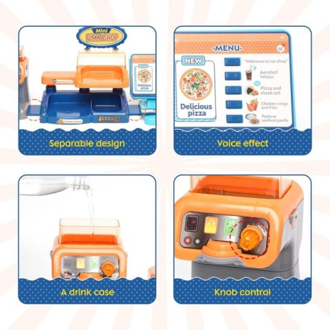 WOOPIE Sklep Restauracja Fast Food Mini Pizza Shop 35 el. WOOPIE Sklep Restauracja Fast Food Mini Pizza Shop 35 el.