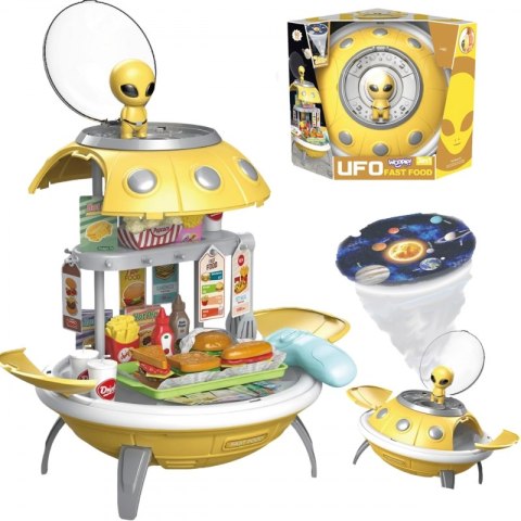 WOOPIE Sklep Fast Food 3w1 Plecak Projektor UFO 60 el. WOOPIE Sklep Fast Food 3w1 Plecak Projektor UFO 60 el.