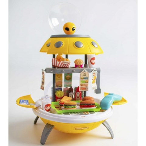 WOOPIE Sklep Fast Food 3w1 Plecak Projektor UFO 60 el. WOOPIE Sklep Fast Food 3w1 Plecak Projektor UFO 60 el.