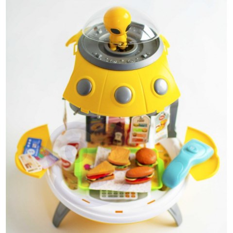 WOOPIE Sklep Fast Food 3w1 Plecak Projektor UFO 60 el. WOOPIE Sklep Fast Food 3w1 Plecak Projektor UFO 60 el.