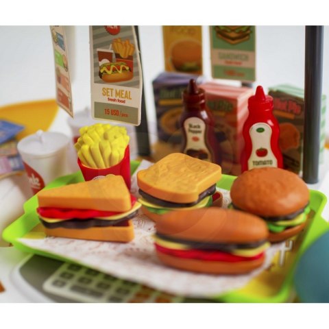 WOOPIE Sklep Fast Food 3w1 Plecak Projektor UFO 60 el. WOOPIE Sklep Fast Food 3w1 Plecak Projektor UFO 60 el.
