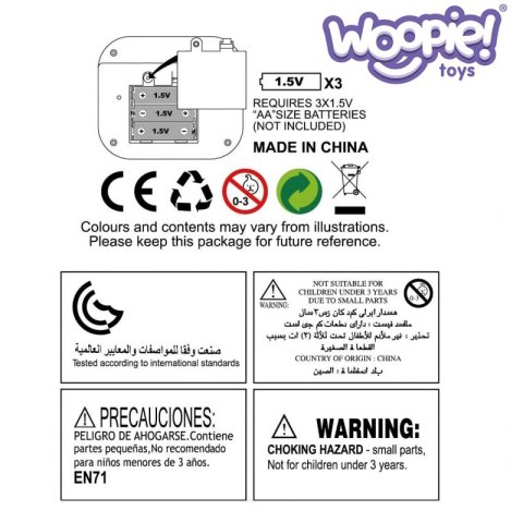 WOOPIE Zestaw Małego Kucharza 2w1 Kuchnia Przenośna w Koszyku 30 el WOOPIE Zestaw Małego Kucharza 2w1 Kuchnia Przenośna w Koszyku 30 el