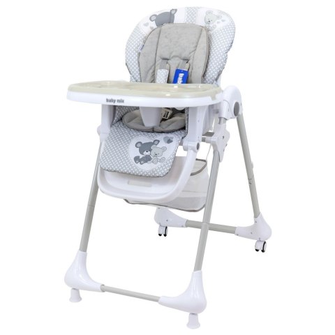 BABY MIX UR-YQ-B003S Krzesełko do karmienia Infant grey 39507 BABY MIX UR-YQ-B003S Krzesełko do karmienia Infant grey 39507